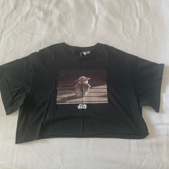 t shirt baby yoda h&m